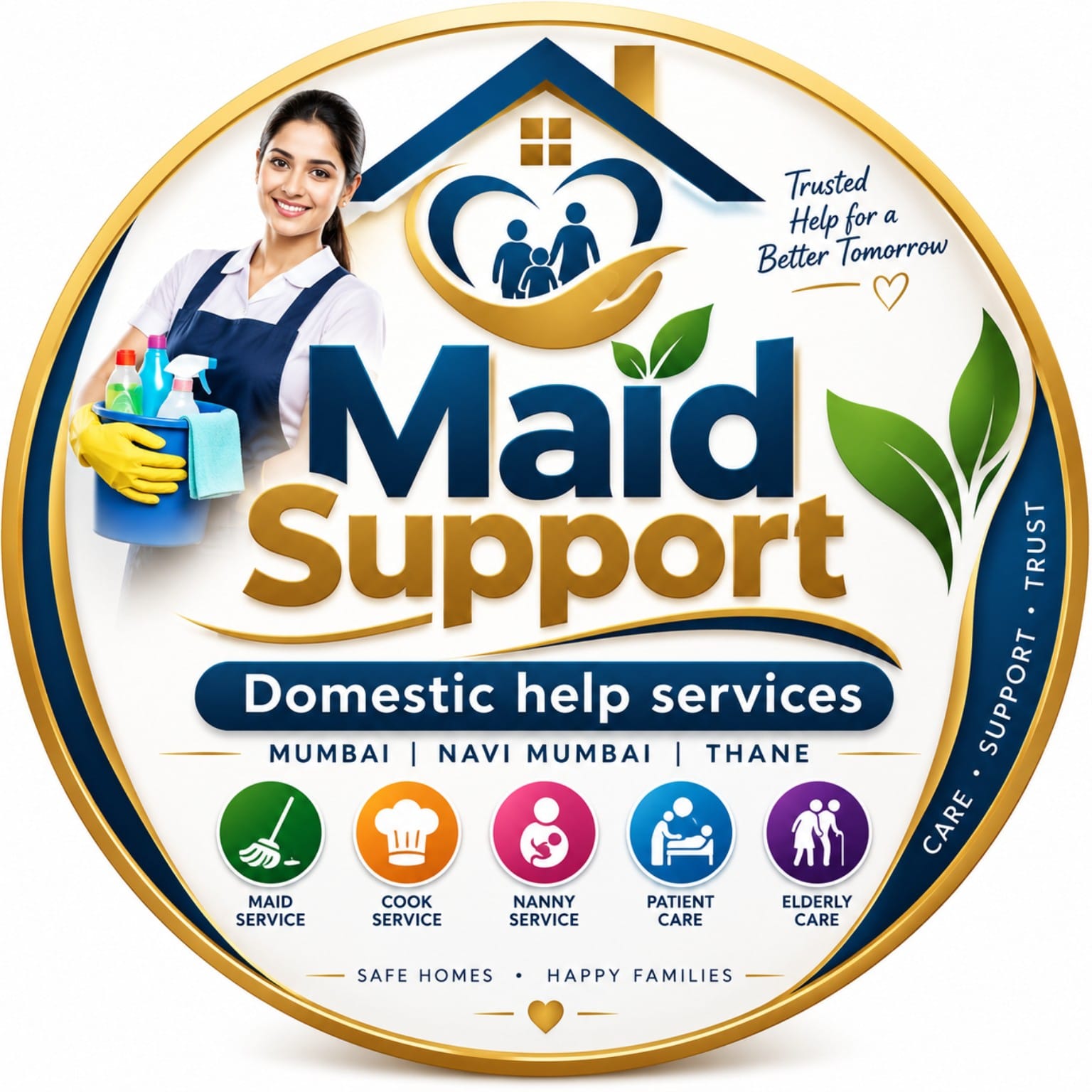 Maid Support logo